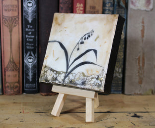 Original art for sale at UGallery.com | Promise of New Day by Shannon Amidon | $75 | encaustic artwork | 4' h x 4' w | photo 2