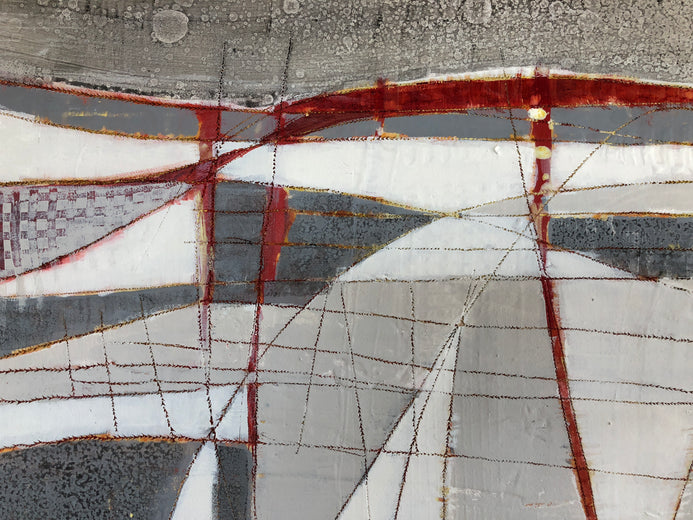 Provence IV by Pat Forbes |   Closeup View of Artwork 