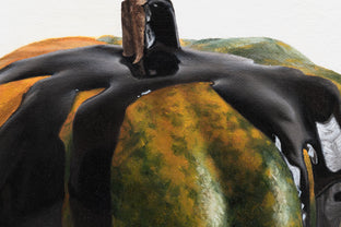 Original art for sale at UGallery.com | Pumpkin by Daniel Caro | $1,100 | oil painting | 16' h x 16' w | photo 4