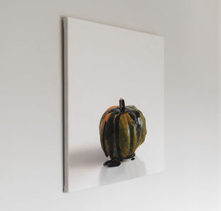 Original art for sale at UGallery.com | Pumpkin by Daniel Caro | $1,100 | oil painting | 16' h x 16' w | photo 2