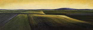 Original art for sale at UGallery.com | Purple Mountain by Mandy Main | $950 | oil painting | 12' h x 36' w | photo 1