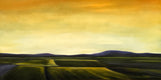 Original art for sale at UGallery.com | Purple Mountains VI by Mandy Main | $1,200 | oil painting | 24' h x 48' w | thumbnail 2