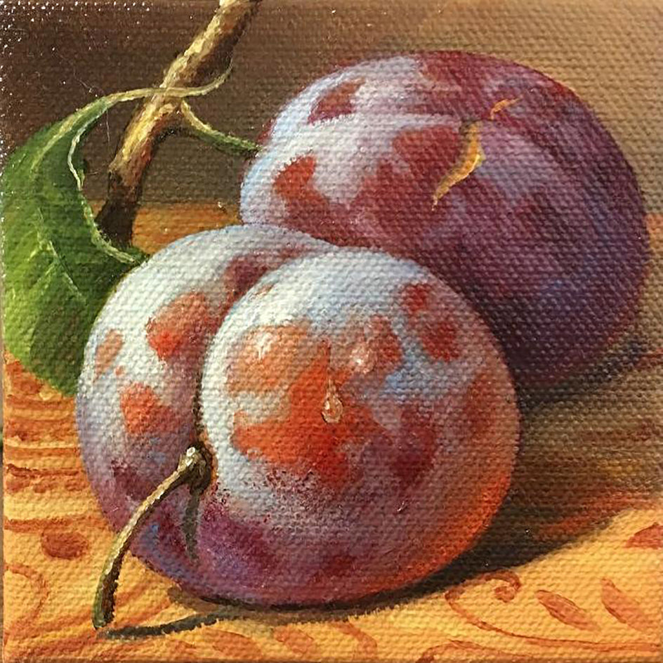 Purple Plums by Nikolay Rizhankov |  Artwork Main Image 