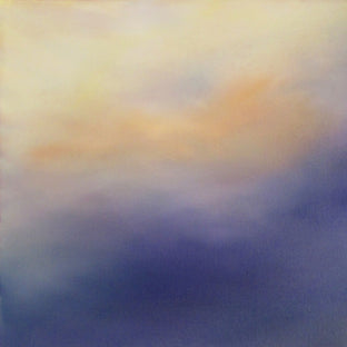 Purple Sky, Marsh Light by Nancy Hughes Miller |  Side View of Artwork 