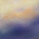 Original art for sale at UGallery.com | Purple Sky, Marsh Light by Nancy Hughes Miller | $640 | oil painting | 24' h x 24' w | thumbnail 2