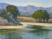 Original art for sale at UGallery.com | Quiet Afternoon Painting at Devereux Slough by Elizabeth Garat | $1,000 | oil painting | 18' h x 24' w | thumbnail 1