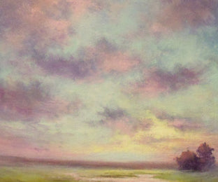 Original art for sale at UGallery.com | Quiet Journey by Gail Greene | $300 | oil painting | 10' h x 8' w | photo 4