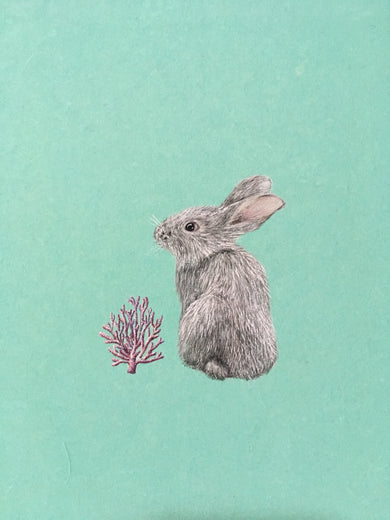 Rabbit & Coral Reef by Heejin Sutton |  Context View of Artwork 