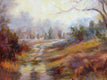 Original art for sale at UGallery.com | Raceway Woods 2 by Suzanne Massion | $675 | oil painting | 18' h x 24' w | thumbnail 4