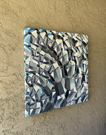 Concordia Coffee by Rachel Srinivasan |  Side View of Artwork 