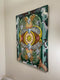 Original art for sale at UGallery.com | Eight of Pentacles by Rachel Srinivasan | $2,600 | oil painting | 48' h x 36' w | thumbnail 2