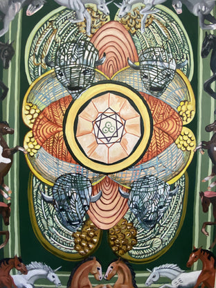 Four of Pentacles by Rachel Srinivasan |  Artwork Main Image 