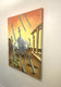 Original art for sale at UGallery.com | Nine of Swords by Rachel Srinivasan | $2,000 | oil painting | 48' h x 36' w | thumbnail 2