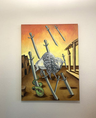 Nine of Swords by Rachel Srinivasan |  Context View of Artwork 