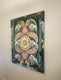 Original art for sale at UGallery.com | Six of Pentacles by Rachel Srinivasan | $2,000 | oil painting | 48' h x 36' w | thumbnail 2