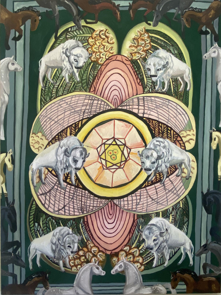 Six of Pentacles by Rachel Srinivasan |  Artwork Main Image 