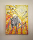 Original art for sale at UGallery.com | Ten of Swords by Rachel Srinivasan | $2,000 | oil painting | 48' h x 36' w | thumbnail 3