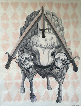 Three of Swords by Rachel Srinivasan |  Artwork Main Image 