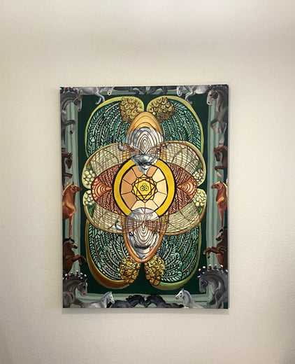 Two of Pentacles by Rachel Srinivasan |  Context View of Artwork 