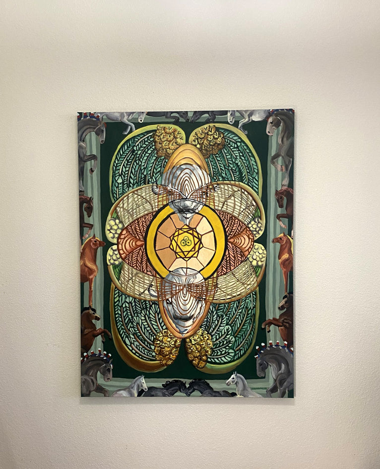 Two of Pentacles by Rachel Srinivasan |  Context View of Artwork 