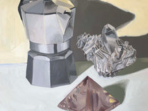 Original art for sale at UGallery.com | The Rainbow by Rachel Srinivasan | $1,500 | oil painting | 30' h x 40' w | thumbnail 4