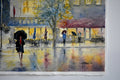 Original art for sale at UGallery.com | Rain on Madison by Judy Mudd | $700 | watercolor painting | 10.5' h x 14.5' w | thumbnail 2