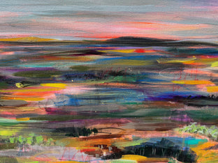 Original art for sale at UGallery.com | Morning Walk by Rebecca Klementovich | $1,375 | acrylic painting | 16' h x 40' w | photo 4