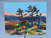 Original art for sale at UGallery.com | Silent as a Forest by Rebecca Klementovich | $1,500 | acrylic painting | 24' h x 36' w | thumbnail 3