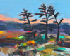 Original art for sale at UGallery.com | Silent as a Forest by Rebecca Klementovich | $1,500 | acrylic painting | 24' h x 36' w | thumbnail 1