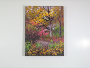 Original art for sale at UGallery.com | Redbud Spring by Suzanne Massion | $325 | oil painting | 14' h x 11' w | photo 3