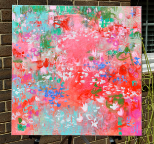 Red Giverny by Natalie George |  Context View of Artwork 