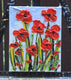 Original art for sale at UGallery.com | Poppies of Summer by Lisa Elley | $300 | oil painting | 10' h x 8' w | thumbnail 2