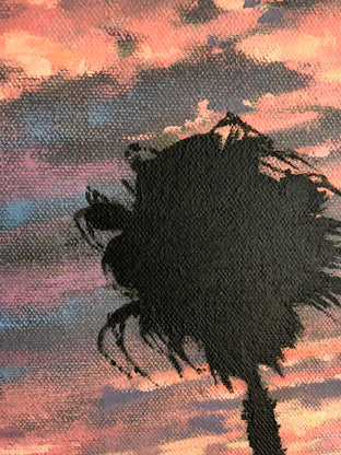 Red Sky by Jesse Aldana |   Closeup View of Artwork 