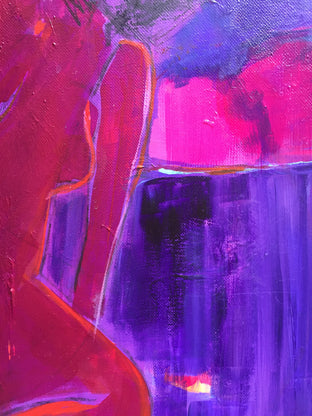 Original art for sale at UGallery.com | Reflection 2 by Robin Okun | $800 | acrylic painting | 24' h x 18' w | photo 4