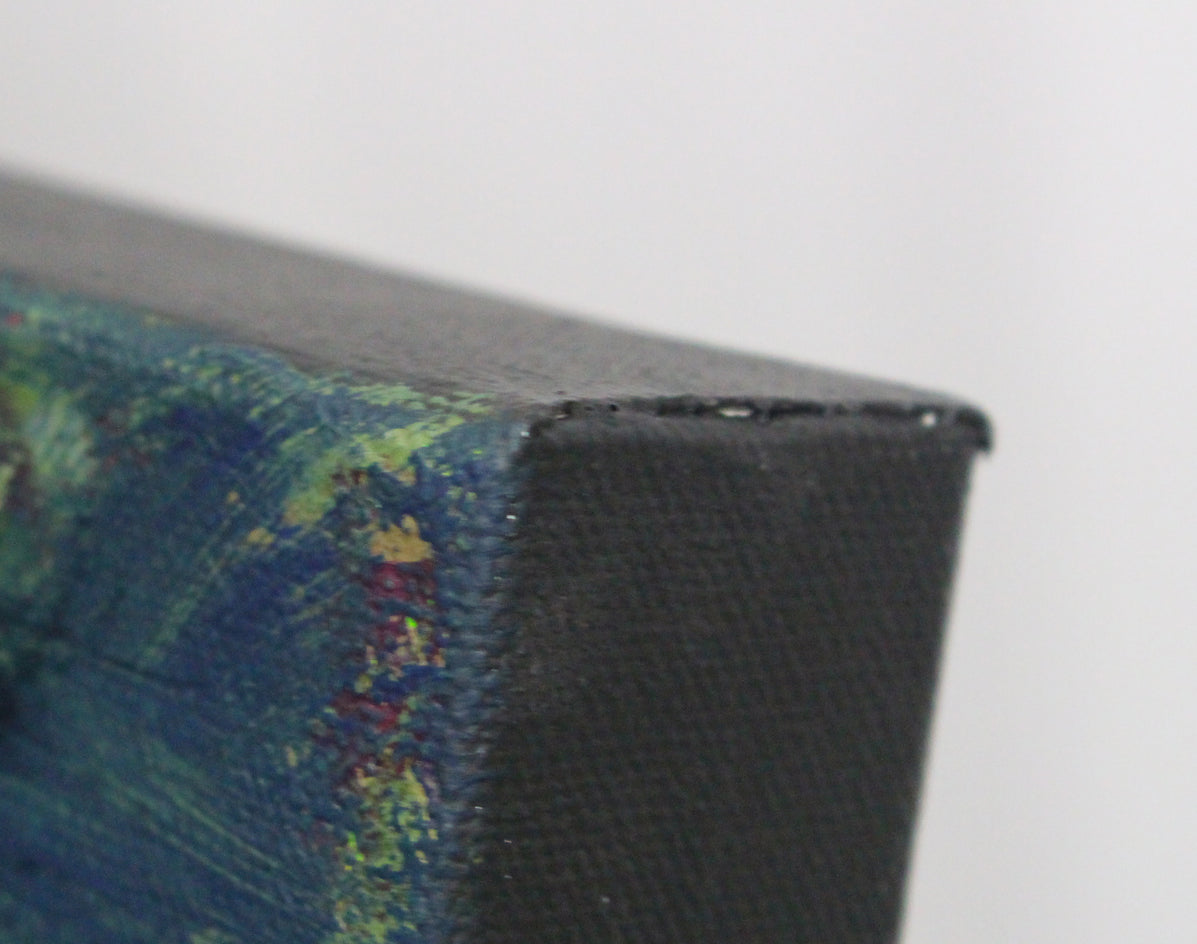 Respite by Nancy Merkle |  Side View of Artwork 