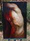 Original art for sale at UGallery.com | Ribs by McGarren Flack | $4,375 | oil painting | 30' h x 20' w | thumbnail 3