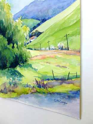 Road Home by Catherine McCargar |  Side View of Artwork 