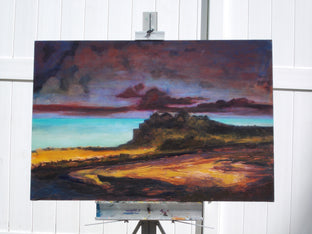 Road to the Water by Benjamin Thomas |  Side View of Artwork 