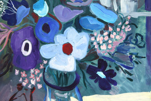 Original art for sale at UGallery.com | Floral by Robert Hofherr | $1,475 | acrylic painting | 22' h x 28' w | photo 4