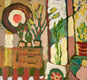 Original art for sale at UGallery.com | Interior with Roundel by Robert Hofherr | $875 | acrylic painting | 24' h x 18' w | thumbnail 4