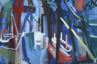 Original art for sale at UGallery.com | Loading and Unloading by Robert Hofherr | $1,475 | acrylic painting | 24' h x 30' w | photo 4