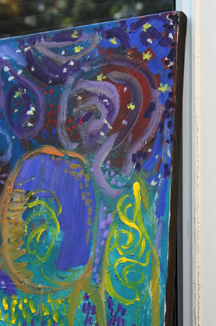 Lonesome October Night by Robert Hofherr |  Side View of Artwork 