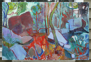 Original art for sale at UGallery.com | Norwell by Robert Hofherr | $1,400 | acrylic painting | 24' h x 36' w | photo 3