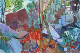 Original art for sale at UGallery.com | Norwell by Robert Hofherr | $1,400 | acrylic painting | 24' h x 36' w | photo 1