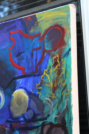 Original art for sale at UGallery.com | Objectives by Robert Hofherr | $1,875 | acrylic painting | 30' h x 24' w | photo 2