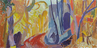 Original art for sale at UGallery.com | Passage by Robert Hofherr | $3,200 | acrylic painting | 24' h x 48' w | photo 1
