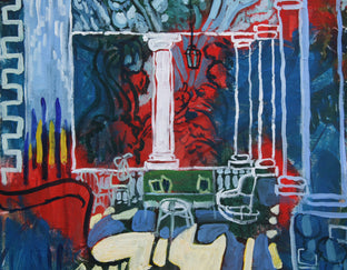 Original art for sale at UGallery.com | Pride of Place by Robert Hofherr | $1,400 | acrylic painting | 24' h x 24' w | photo 4