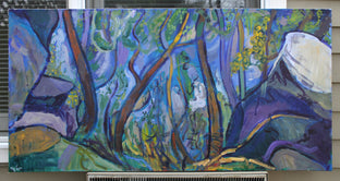 Original art for sale at UGallery.com | Summer Coming In by Robert Hofherr | $1,800 | acrylic painting | 24' h x 48' w | photo 3