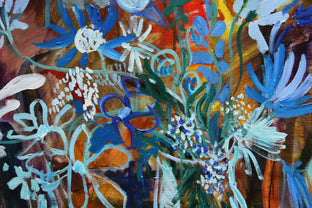 Original art for sale at UGallery.com | Velvet Blues by Robert Hofherr | $1,475 | acrylic painting | 24' h x 30' w | photo 4