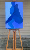 Original art for sale at UGallery.com | Minding My Mind by Robin Okun | $1,650 | acrylic painting | 36' h x 24' w | thumbnail 3
